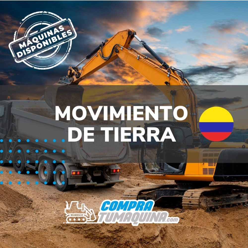 Equipos para movimiento de tierra en Colombia
