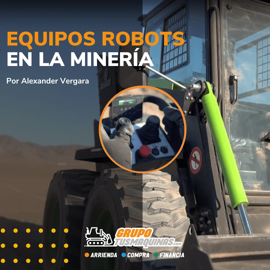 Equipos Robots en la Minería en arriendo