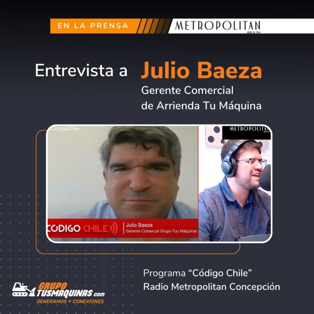 Entrevista a Julio Baeza en Radio Metropolitan de Concepción
